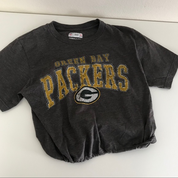 NFL Tops - Green Bay packers drawstring crop tee